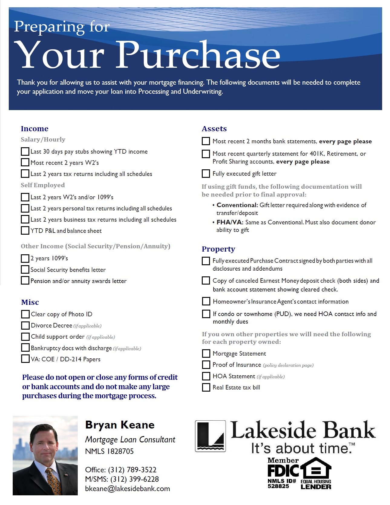 How to prepare for your home purchase