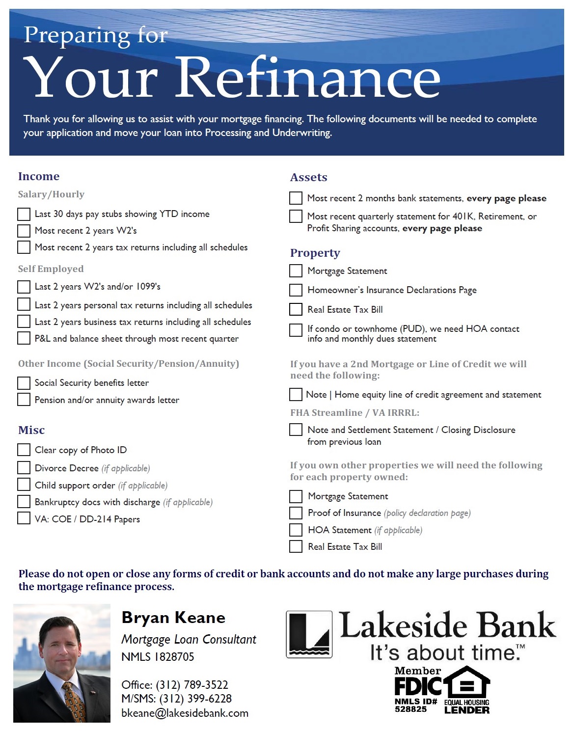 How to prepare for your refinance